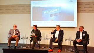 Podiumsdiskussion der IKK am 09.04.2025 in Berlin