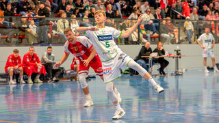 Handballer Tristan Kirschner spielt in der Bundesliga (HSG Wetzlar) und studiert Zahnmedizin.
