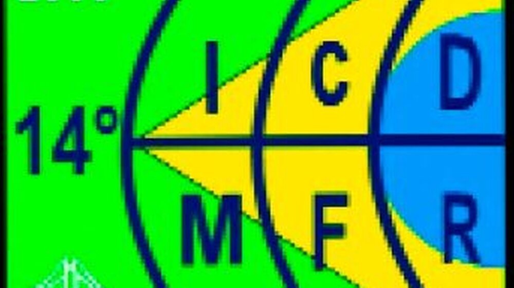 Emblem des 14. International Congress of DentoMaxilloFacial Radiology