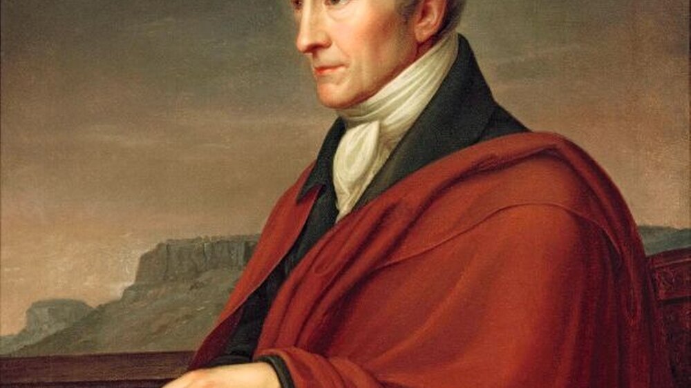Der Arzt Christoph Wilhelm Hufeland galt als einer der bedeutendsten Mediziner seiner Zeit. Gemälde von Gerhard von Kügelgen, 1816, Privatbesitz.