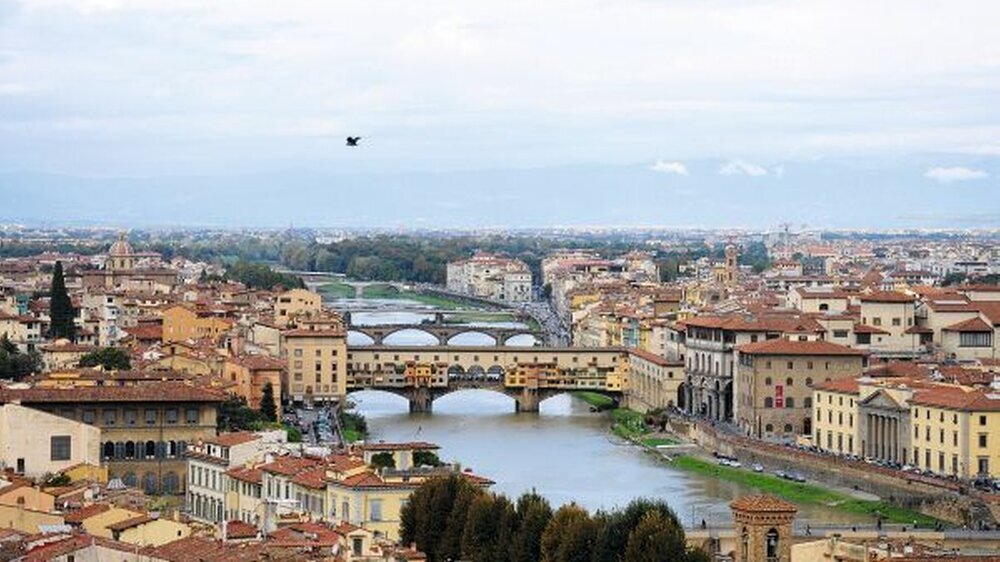 Blick auf Florenz