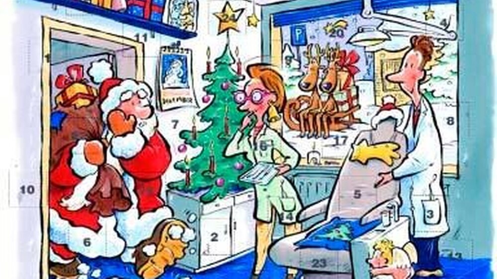 Ein vorweihnachtlicher Gruß zu turbulenten Zeiten: Ab 1. Dezember bieten die zm unter zm-online.de ihren elektronischen Adventskalender: Hier findet man per Mausklick Tag für Tag bis zum Heiligen Abend etwas, das den Berufsalltag ein wenig „versüßen