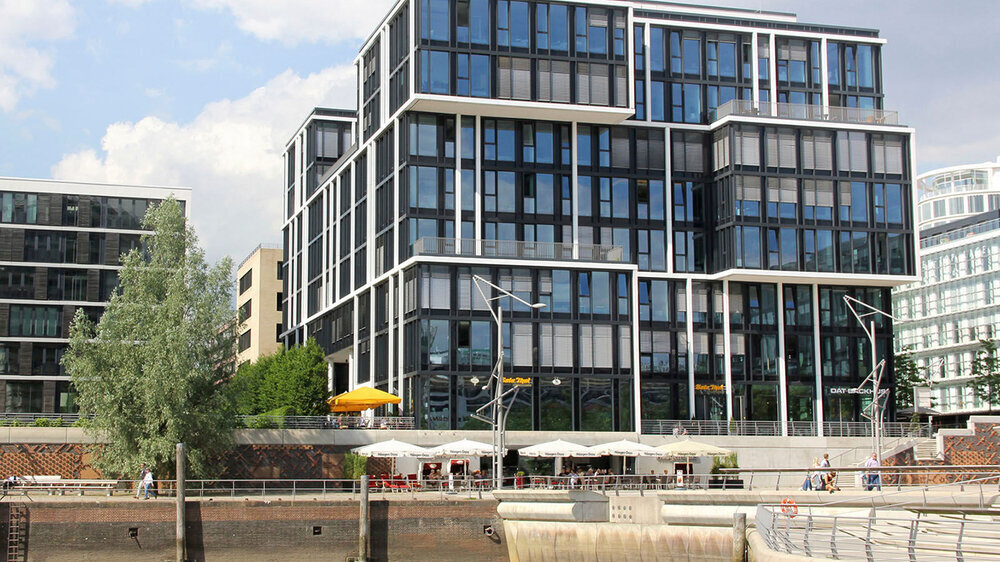 Die MSH Medical School Hamburg in der Hafencity.
