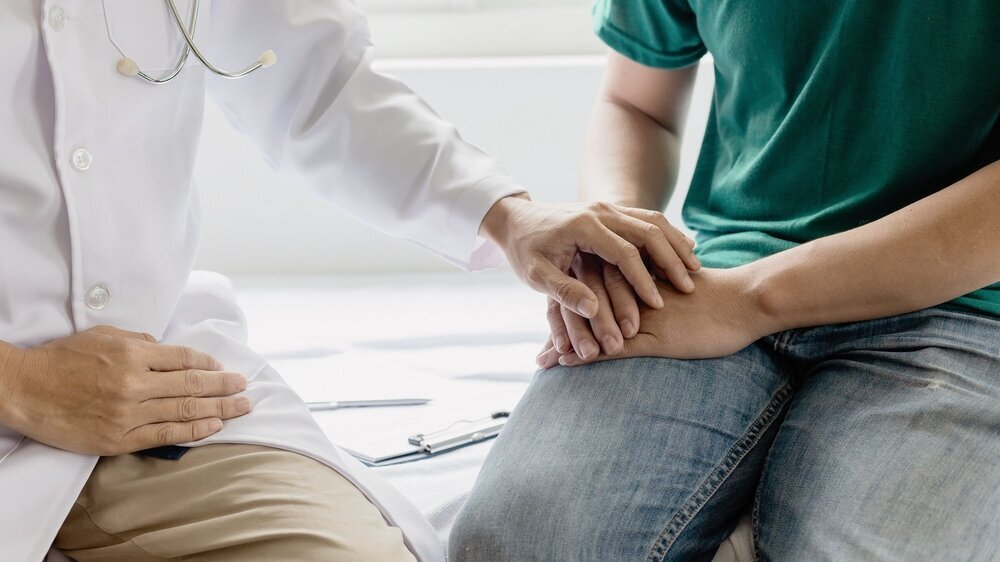 Arzt und Patient