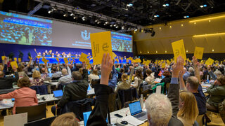 Plenum 128. Deutscher Ärztetag Mainz, Abstimmung