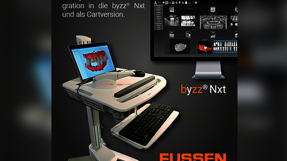 orangedental hat als einziger Anbieter seinen Intraoralscanner voll in die leistungsstarke und sehr erfolgreiche byzz Nxt Software integriert.