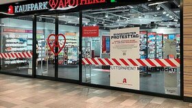 Geschlossene Apotheke