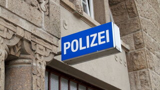 Polizei Schild