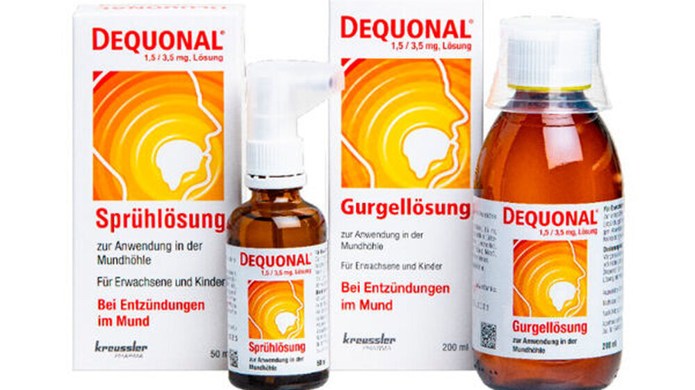 Die Anwendung von DEQUONAL kann helfen, die Viruslast und damit das Risiko einer Übertragung des pandemischen SARS-CoV-2 kurzfristig im Mund-Rachenraum zu senken.