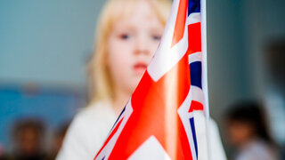 Mädchen Kind England