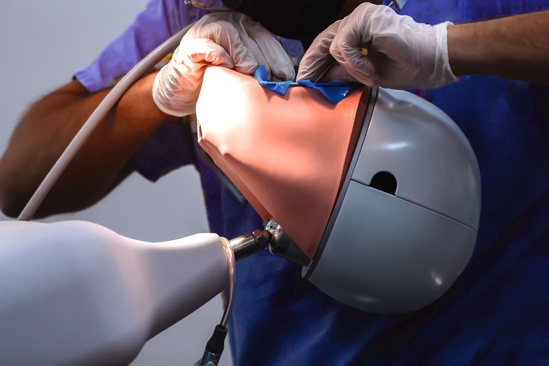 Arbeit am Phantomkopf