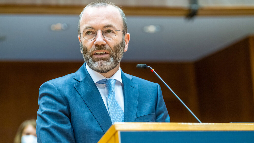 Manfred Weber, Vorsitzender der EVP im EU-Parlament