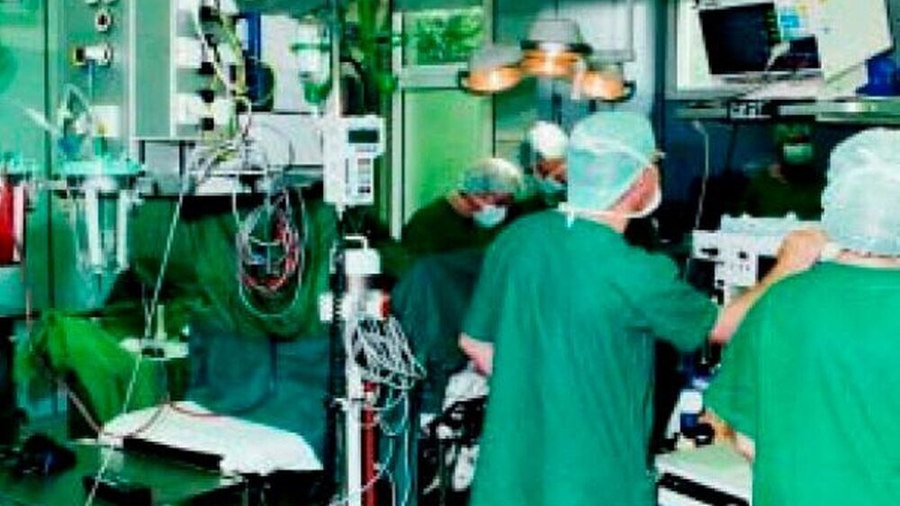 Kieferchirurgischer Operationssaal im Stuttgarter Katharinenhospital