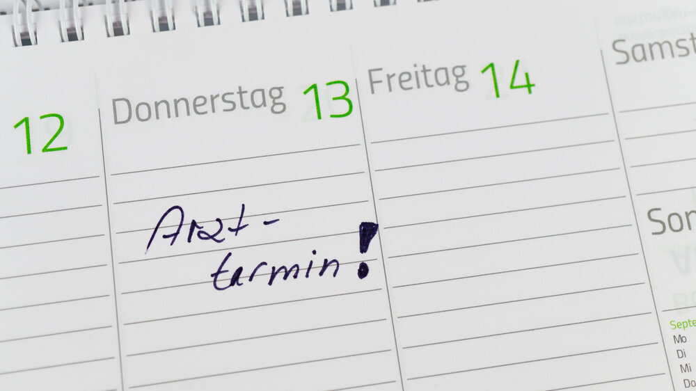 Symbolbild Arzttermin