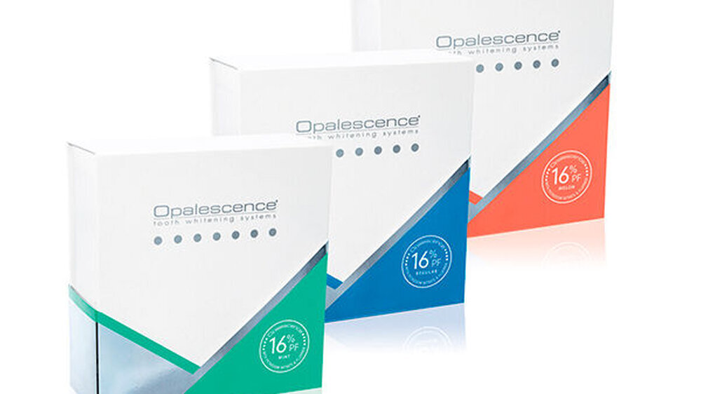 Opalescence PF ist erhältlich in den Geschmacksrichtungen Mint, Melone und Regular