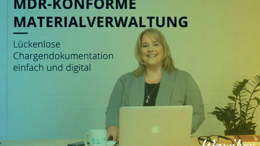 Praxen und Labore müssen sich auf die Anforderungen der MDR ab dem 26. Mai vorbereiten. Einen effizienten und zuverlässigen Ansatz zur digitalen Chargendokumentation stellt Wawibox in kostenlosen Beratungsgesprächen vor.