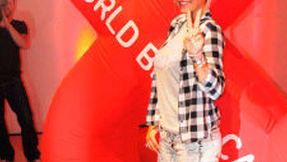 Sarah Connor ist von nun an Schirmherrin des World Blood Cancer Day. |