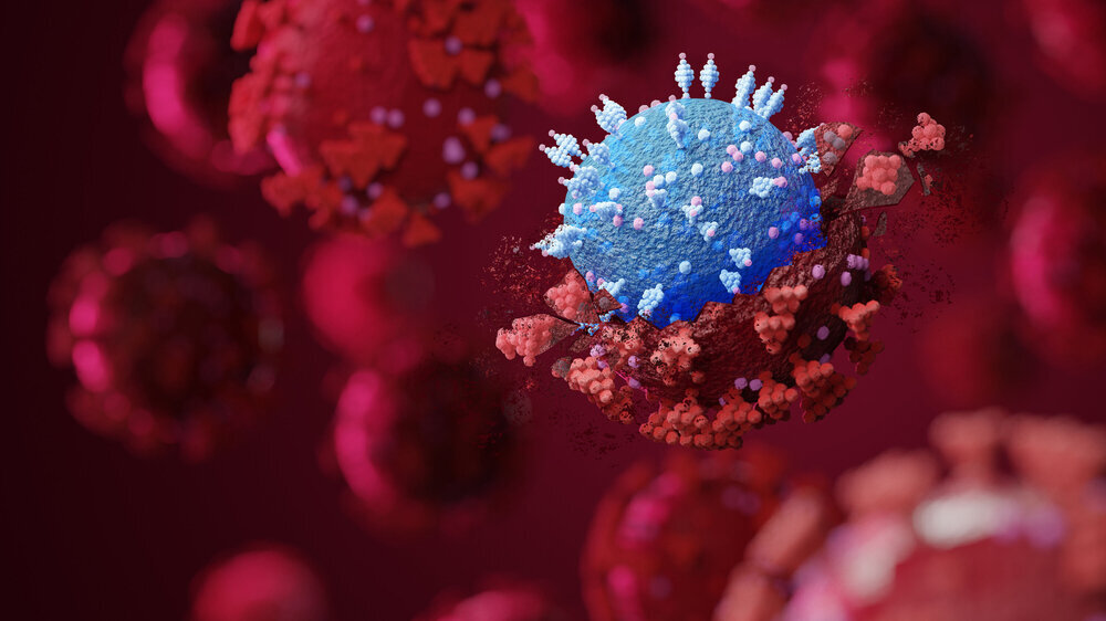 Die neue Variante Omikron weist mehr Mutationen auf als jede andere bekannte Variante zuvor.