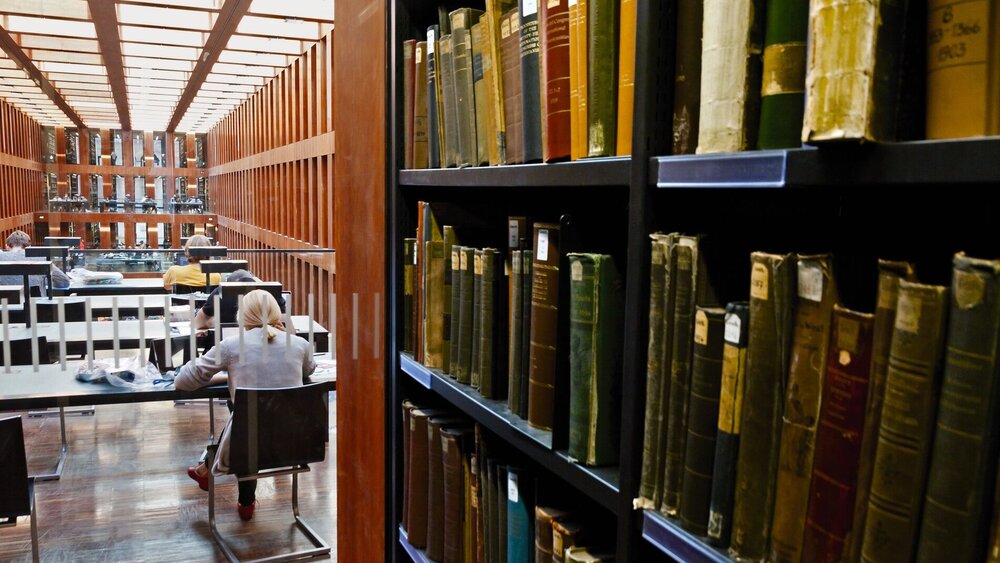 Humboldt University Library in Berlin, Germany