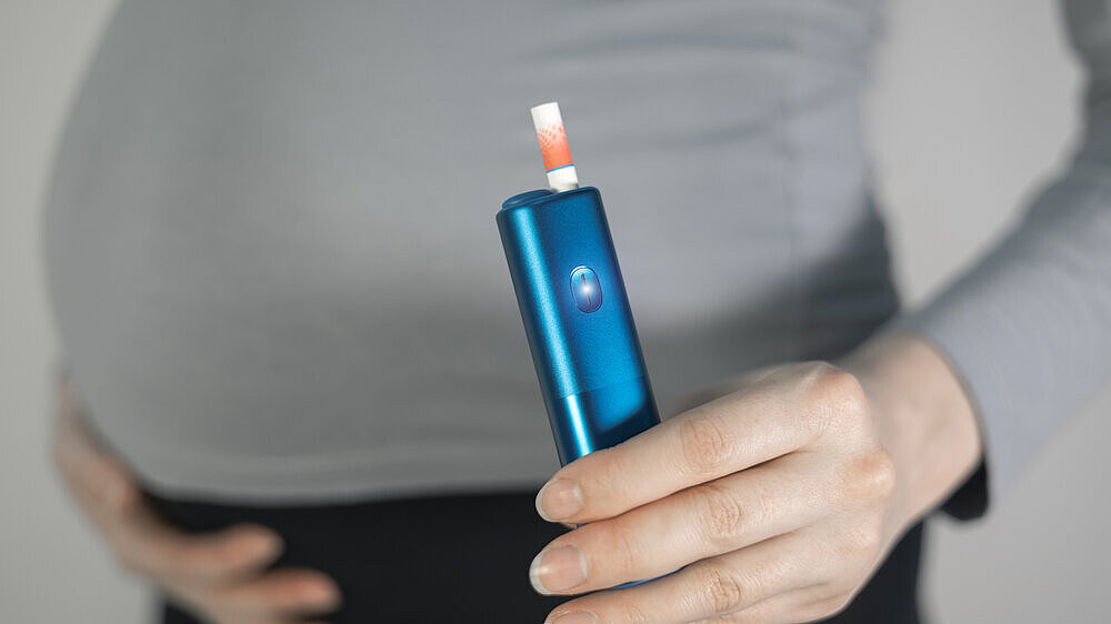 Woman smoking during pregnancy. Danger, unhealthy habit. Woman smoking during pregnancy. Danger, unhealthy habit.