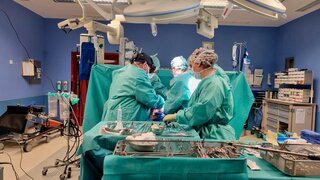KI-Brille im OP am Klinikum Saarbrücken