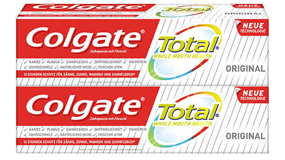 Colgate Total überzeugt mit einer neuartigen Formel aus dualem Zink und Arginin.