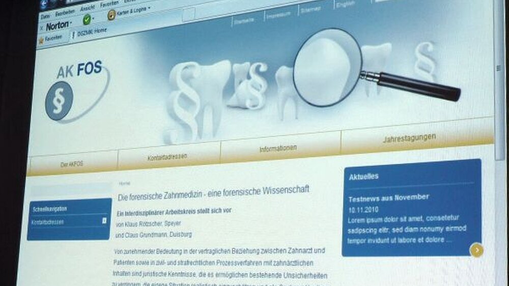 Die neue Homepage stellt die Arbeit des AKFOS vor und liefert jede Menge Informationen.