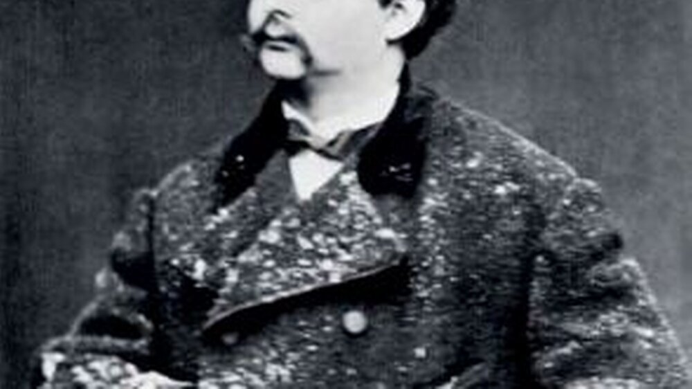 Das letzte bekannte Porträt von Ludwig II. kurz vor seinem Tod im Jahr 1886