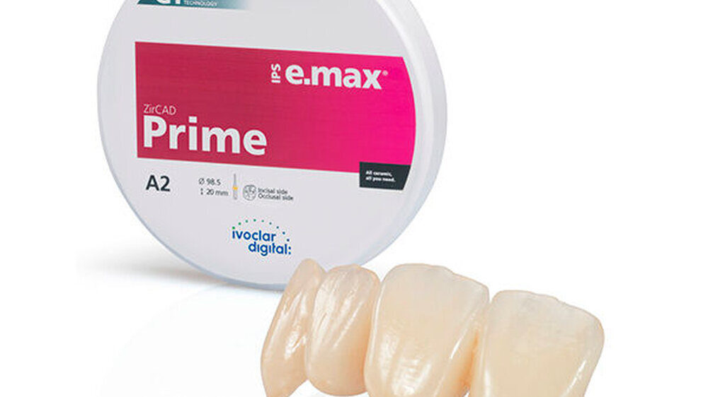 IPS e.max ZirCAD Prime definiert Vollkeramik neu.