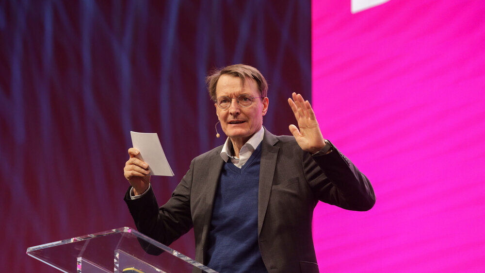 DMEA 2025 Keynote Bundesgesundheitsminister Karl Lauterbach DMEA 2025