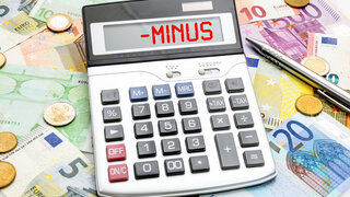 Defizit Finanzierungslücke Minus Haushalt