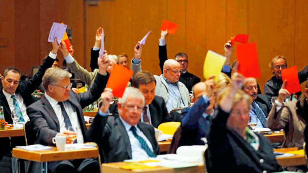 Klares Votum: Die BFB-Mitgliederversammlung stellte die Weichen für die Freien Berufe neu.