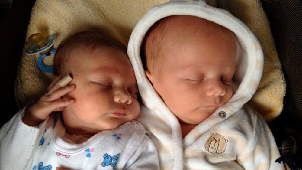 Felipe (links) und sein Zwillingsbruder Louis