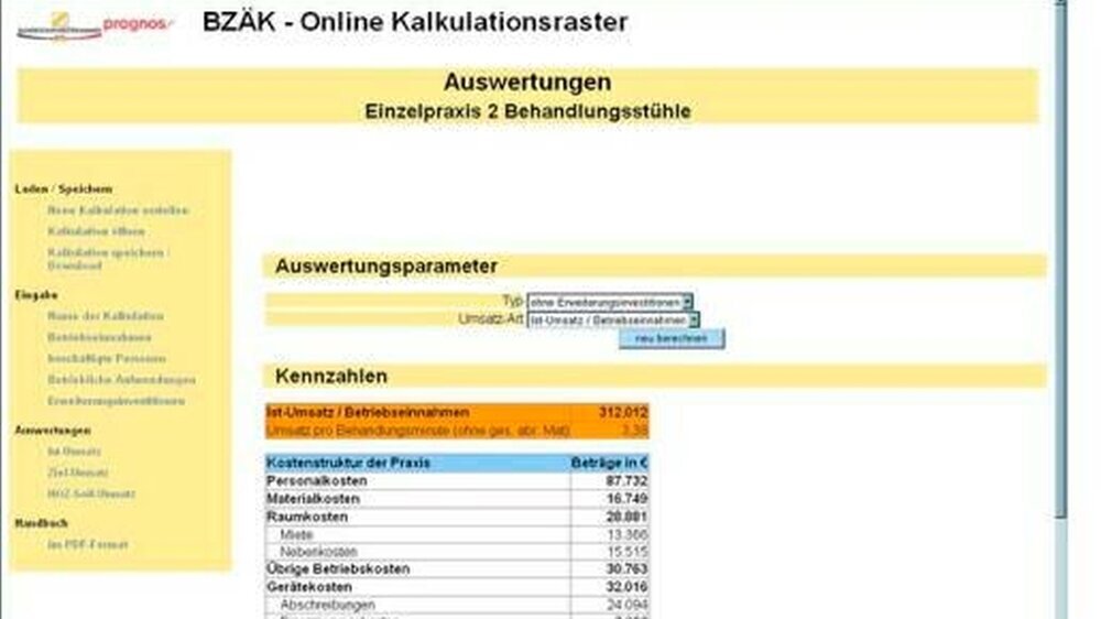 Hilfestellung für den Praxischeck: Das neue HOZ-Kalkulationsraster