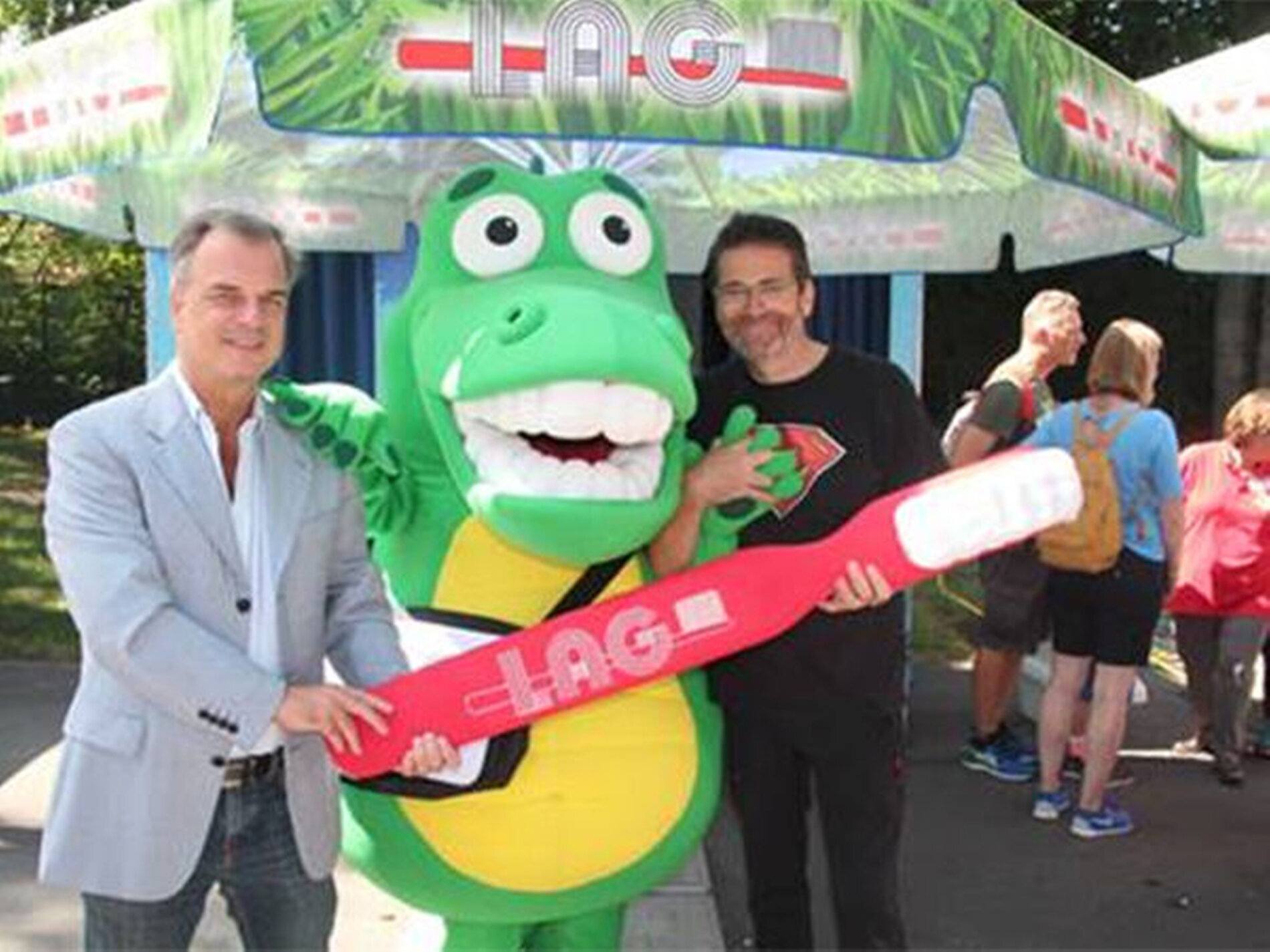 Kroko zu Gast bei den Finals