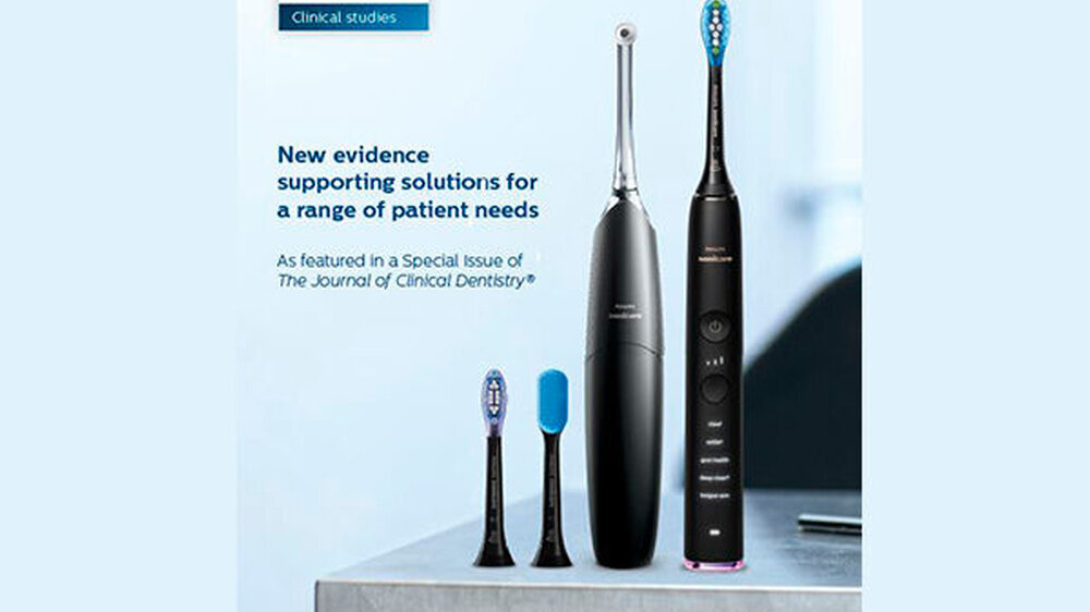 Gleich fünf aktuelle Studien belegen die Effektivität der Philips Sonicare Produktreihe.
