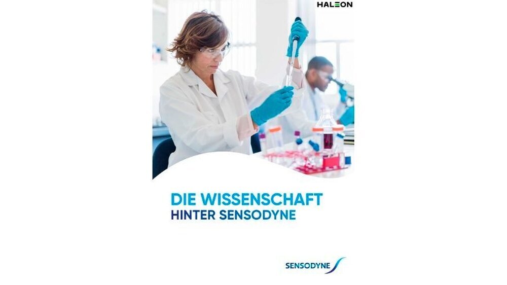 Sensodyne Studienbroschüre – Die Wissenschaft hinter den Zahnpasten bei Dentinhypersensibilität. Die Studienbroschüre steht Ihnen auf unserem Haleon Healthpartner Portal zum Download zur Verfügung. Zudem finden Sie dort weitere ausführliche Informationen zur Wissenschaft.