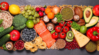 Symbolbild unverarbeitete Lebensmittel