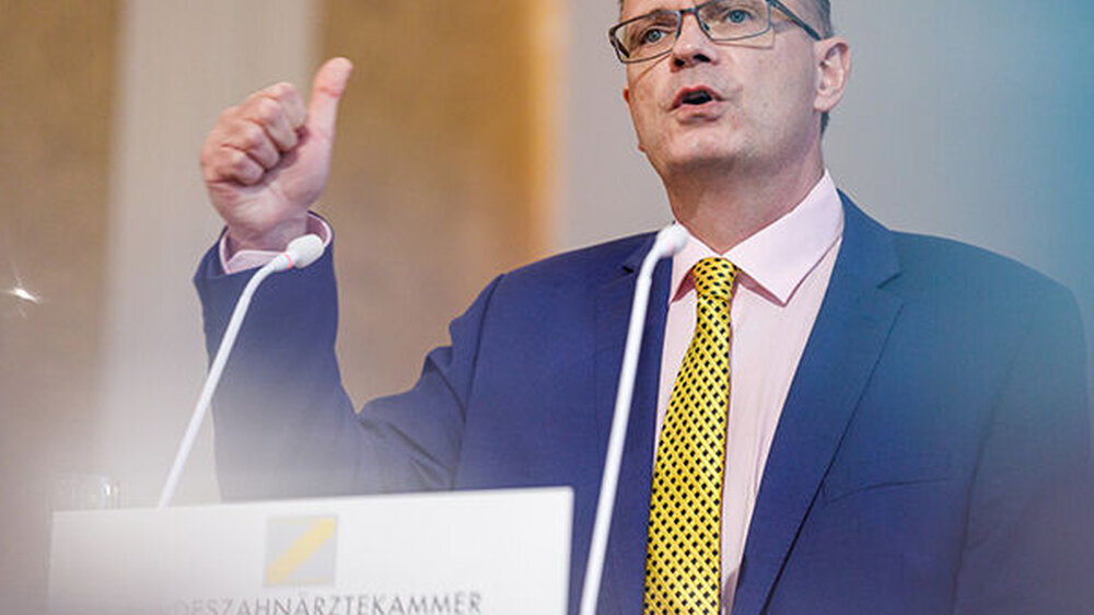 Prof. Dr. Christoph Benz, Vizepräsident der Bundeszahnärztekammer.