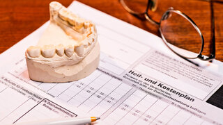 Heil- und Kostenplan für Zahnersatz