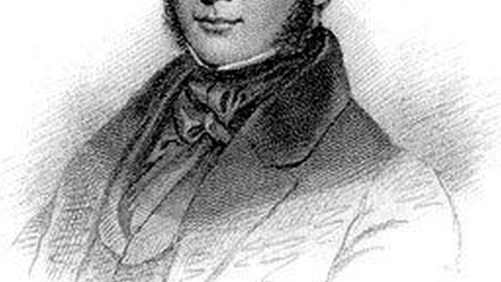 Zahnarzt Horace Wells (nach einer Zeichnung von H.B. Hall) |