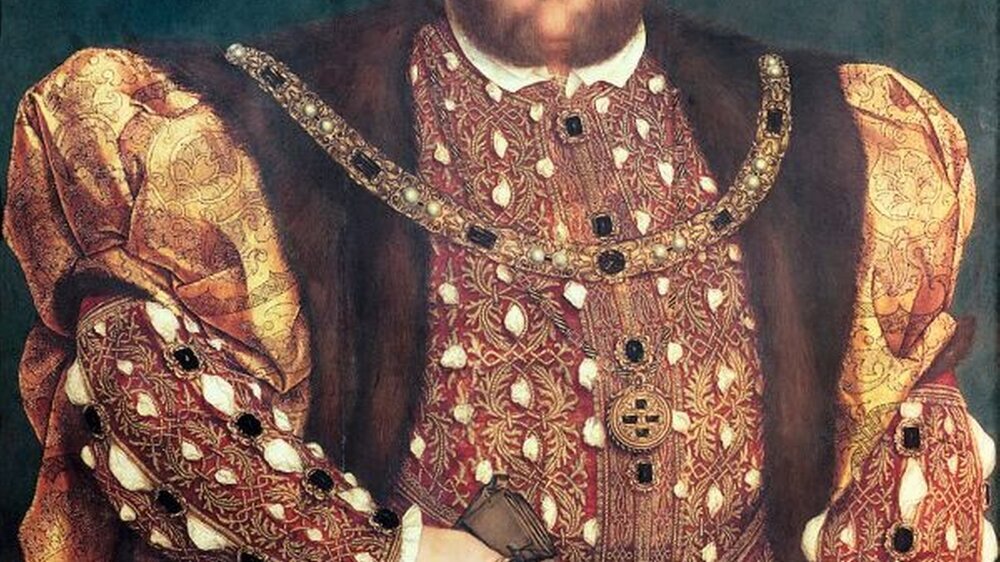 Heinrich VIII., Gemälde von Hans Holbein, Nationalgalerie Rom