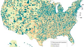 Zahnwüsten und Gebiete mit unzureichender zahnärztlicher Versorgung auf kleinster geografischer Ebene