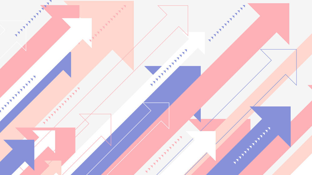 Anstieg Plus Zunahme Umsatz