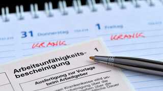 Arbeitsunfähigkeitsbescheinigung, Krankmeldung, Kalender, Arbeitsunfähigkeit, Krankheit, Arzt, Arbeitgeber