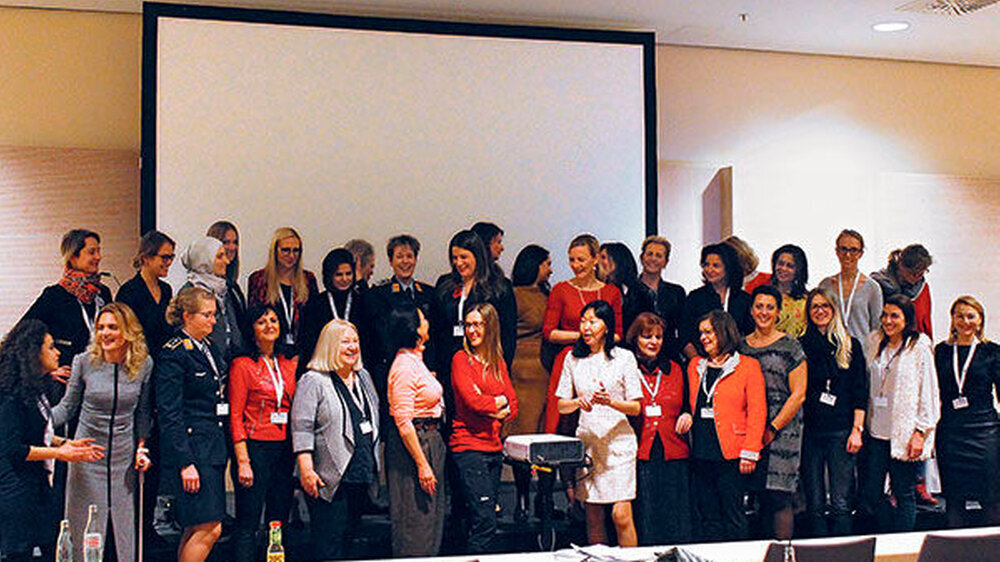 Teilnehmerinnen der 1st Women Dentists‘ Leadership Conference“ am 11. Januar in Berlin\r\n\r\n