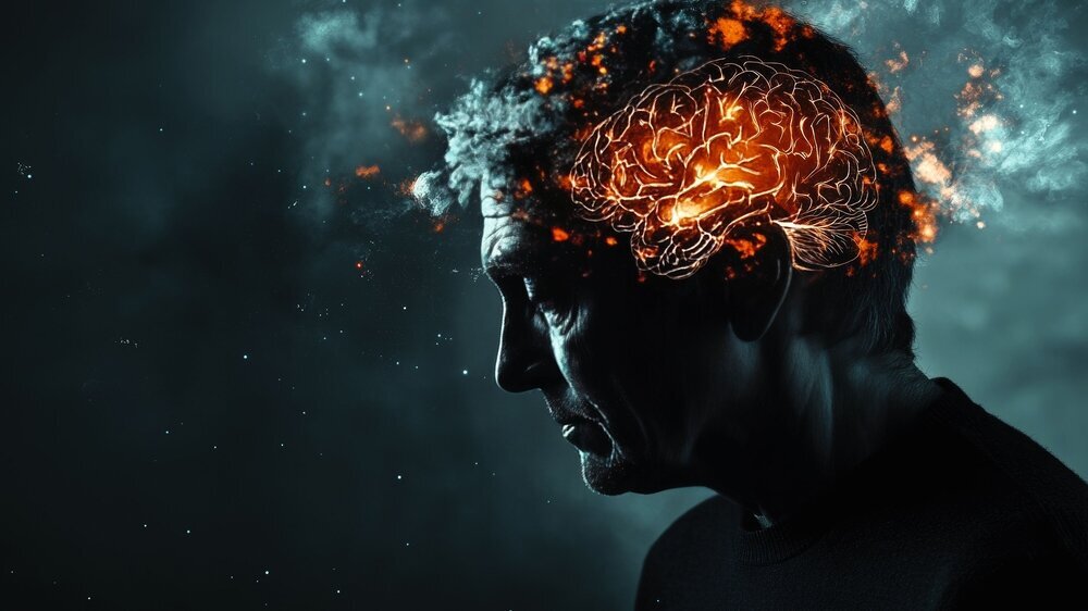 Visual representation of alzheimer s disease highlighting neurodegeneration and cognitive decline Demenz