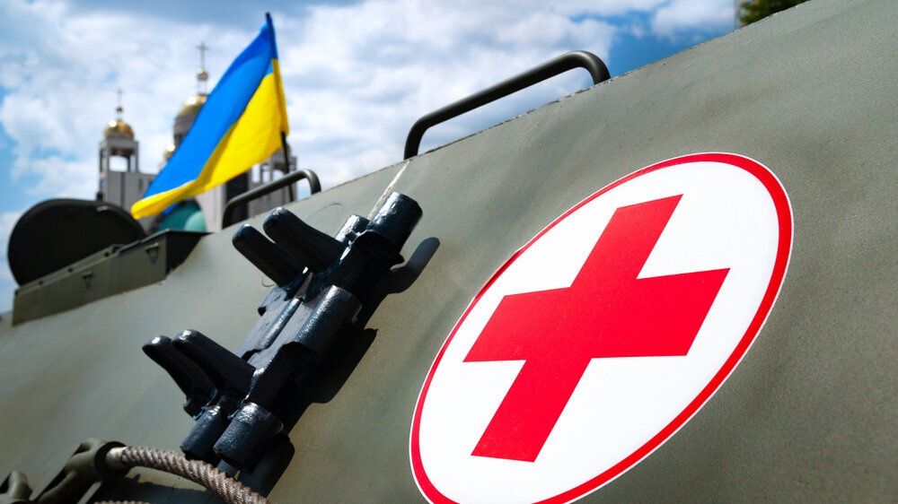 Themenbild Gesundheitsversorgung Ukrainekrieg