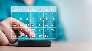 Digitaler Kalender