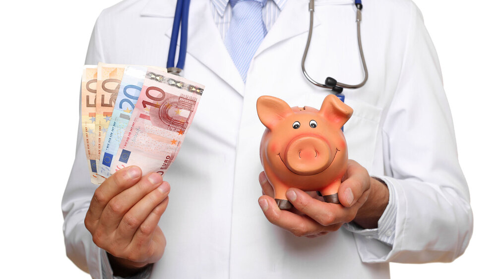 Symbolbild steigende GKV-Ausgaben